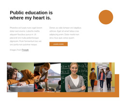 Public Education Graphic Design
