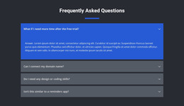 Asked Questions Download WordPress Theme