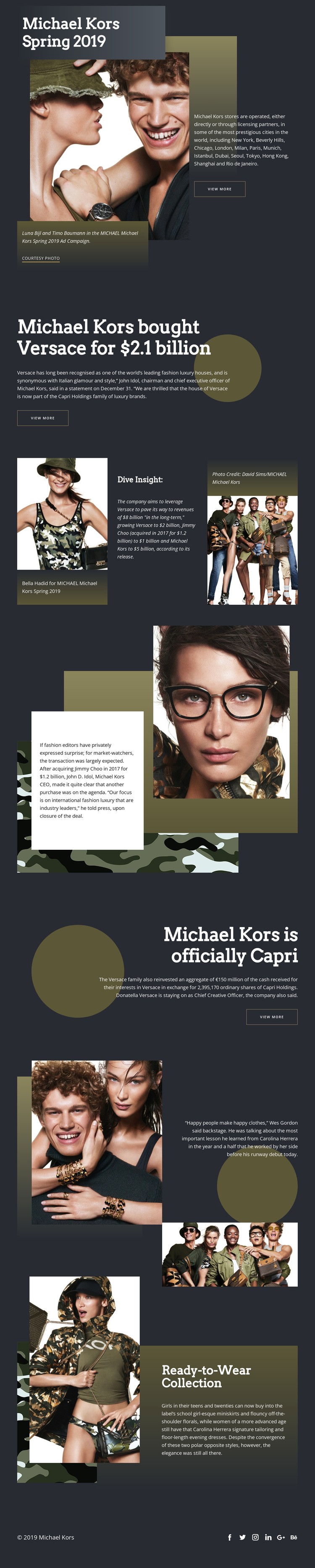 michael kors site