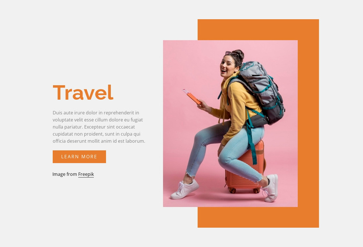 Look for inspiration Landing Page