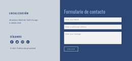 330 Formulario de contacto Plantillas CSS