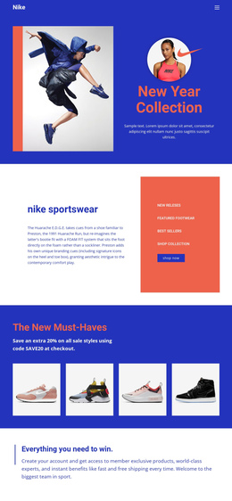 nike one pager