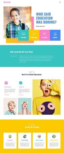 Education Web Designs