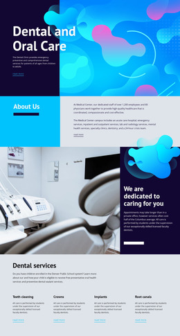 Medicine & Science Website Mockups