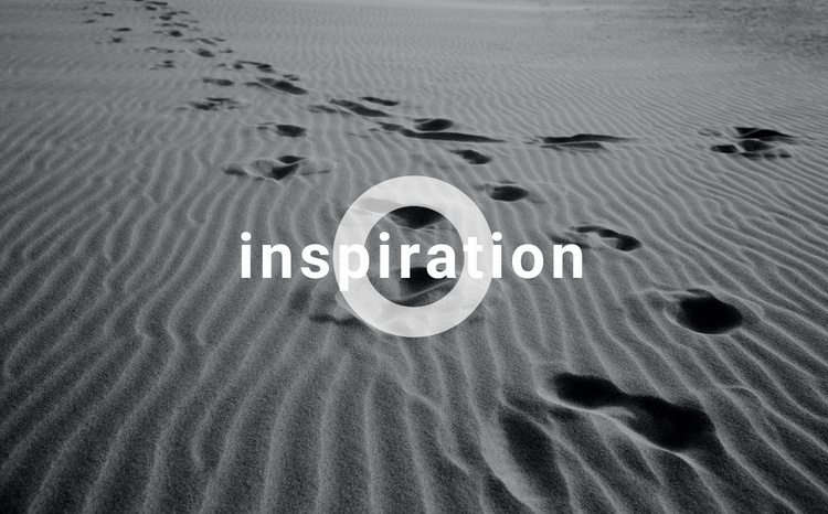 Get inspired Website Template