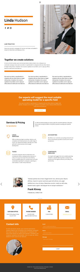 430 About Us HTML Templates