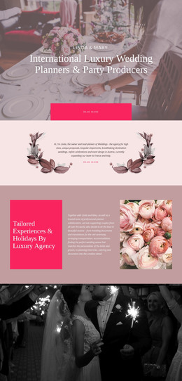 Luxury Wedding Joomla Template