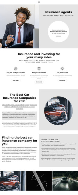 Profile CSS Templates
