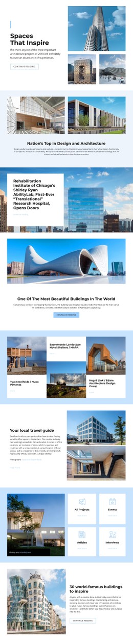 280 Architecture & Building CSS Templates