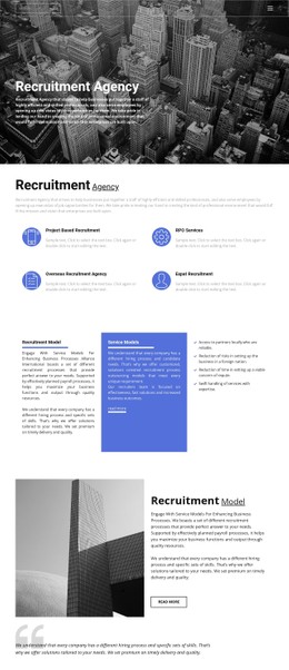 Mission and vision statements CSS Template