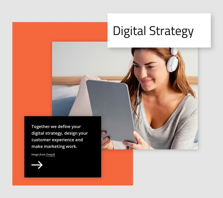Digital strategy CSS Template