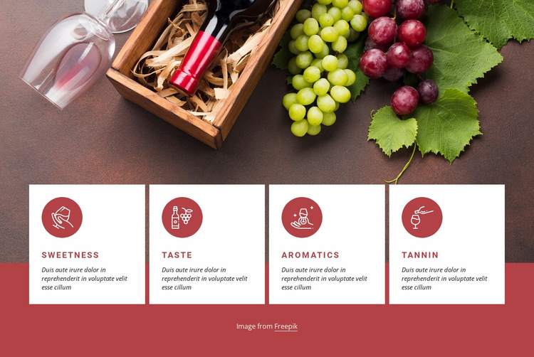 Getting started with wine Website Builder Templates