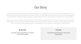 History Website Templates