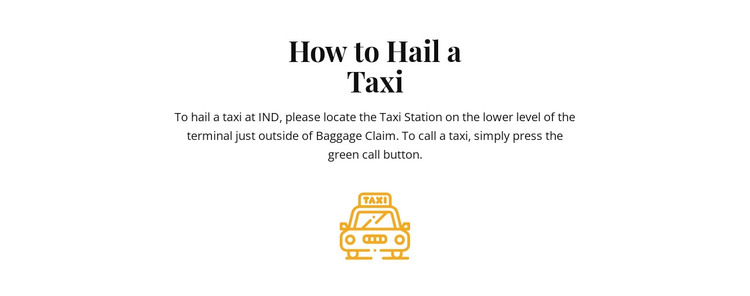 How to hall a taxi WordPress Theme