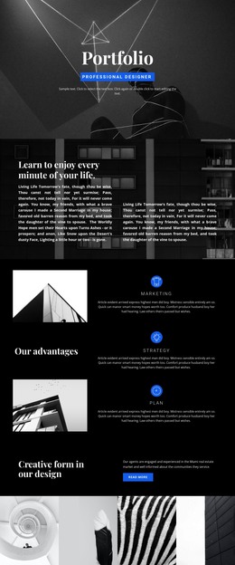 Simple html css portfolio templates Simple html css portfolio templates