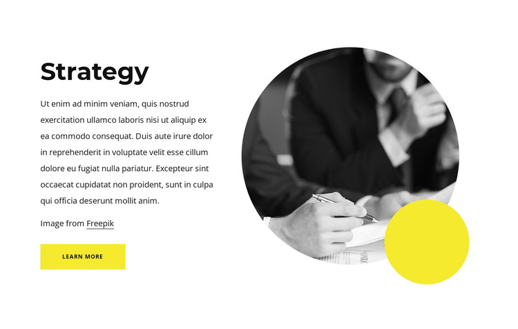 Business strategy news Web Design