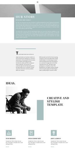 300 About Us CSS Templates
