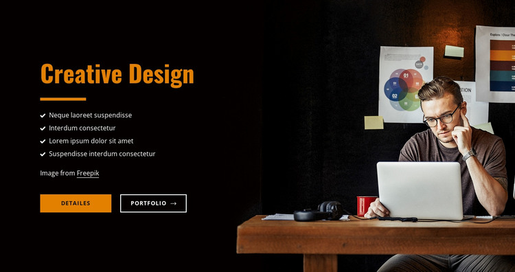 Design branding made simple Web Design