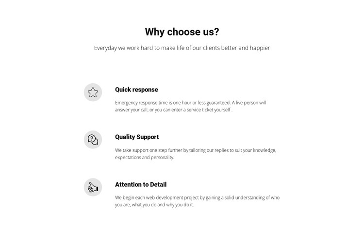 Get instant quality results HTML Template