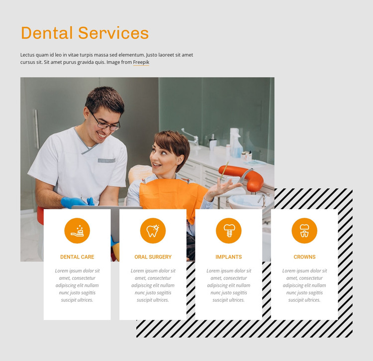 Dental treatment center WordPress Theme