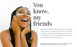 Care Secrets Personal Website Template