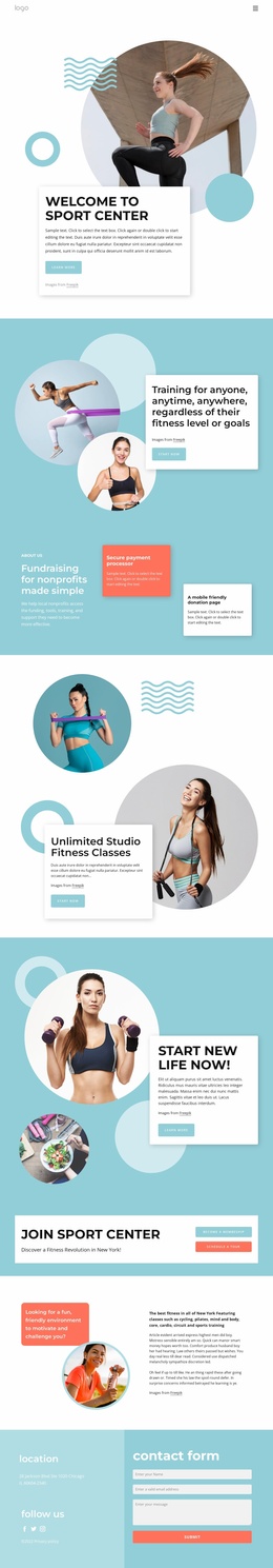 250 Sports Website Templates