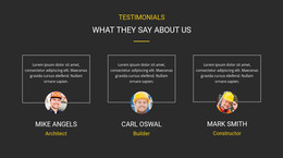 Our Clients Testimonial Free WordPress Blog Themes