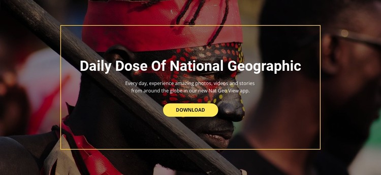 National geographic CSS Template