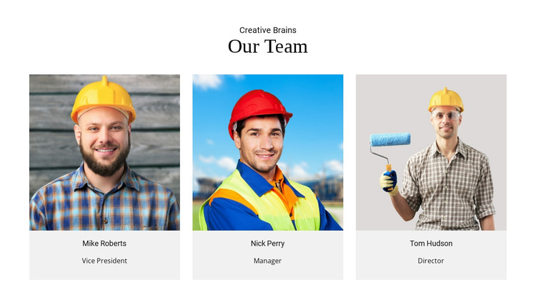 Team Creative Brains Web Design