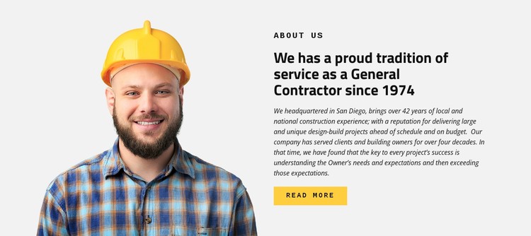 Construction Industry Service CSS Template