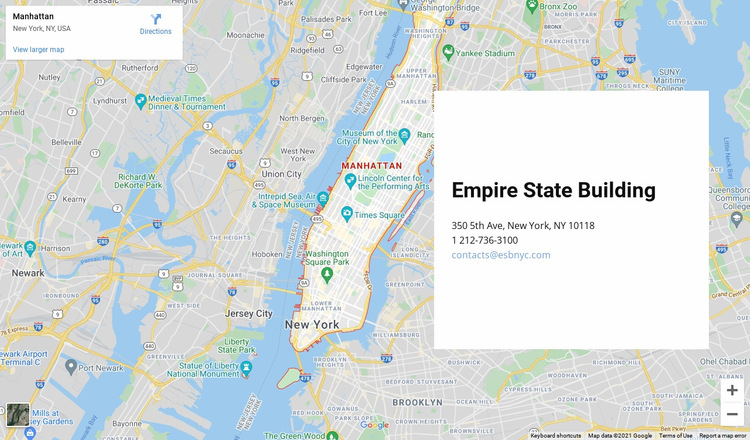 Contact us block with a map on background Website Builder Templates