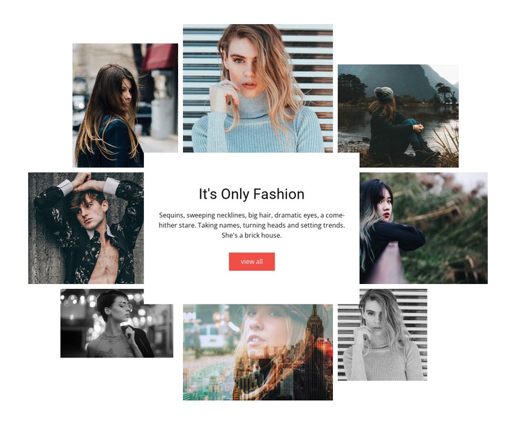 Its Only Fashion HTML5 Template