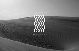 Logo And Caption In The Photo Magazine Presentations