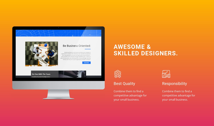 Awesome and Skilled Designers WordPress Website Builder