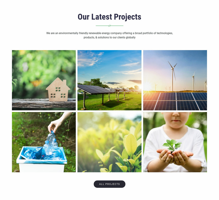 Our Latest Projects Website Design
