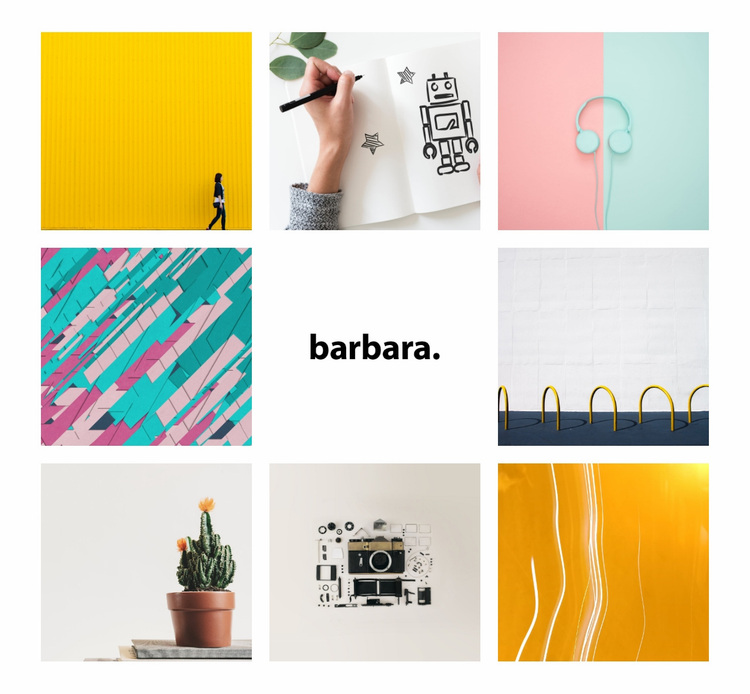 Barbara Website Design