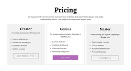 Creator Ad Other Pricing Plans Builder Offers Pages