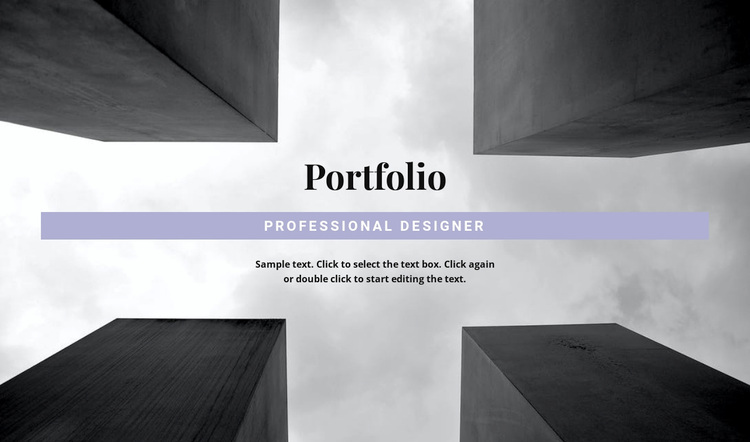 Engineer Portfolio Template