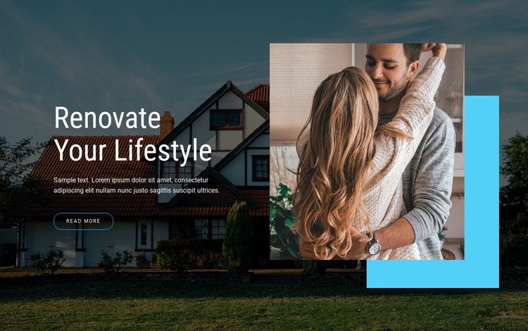 Renovate Your lifestyle CSS Template