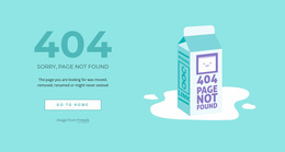 Creative 404 Error Page