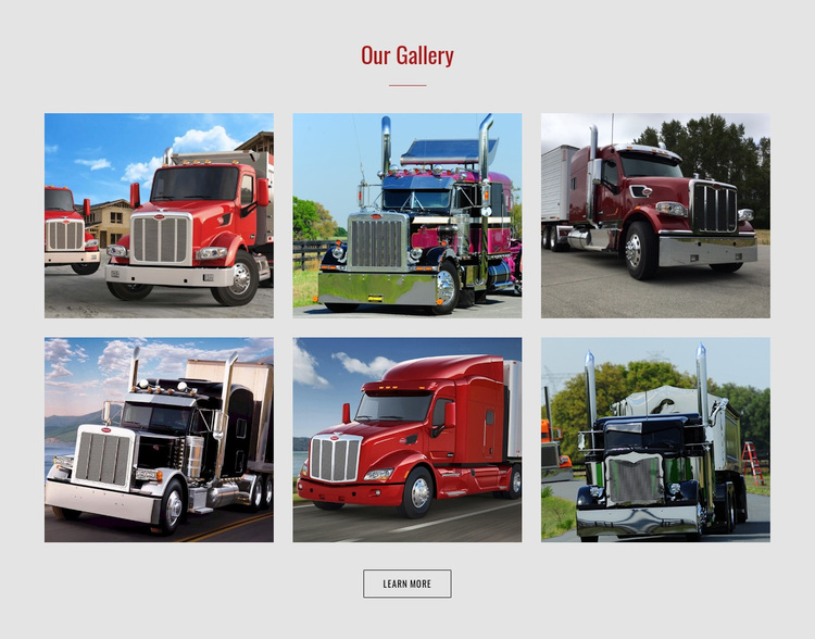 Cars gallery  Template