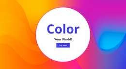 Color Your World Create Construction Logo