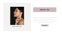 Biography CSS Template