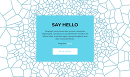 Say Hello Free Website Builder