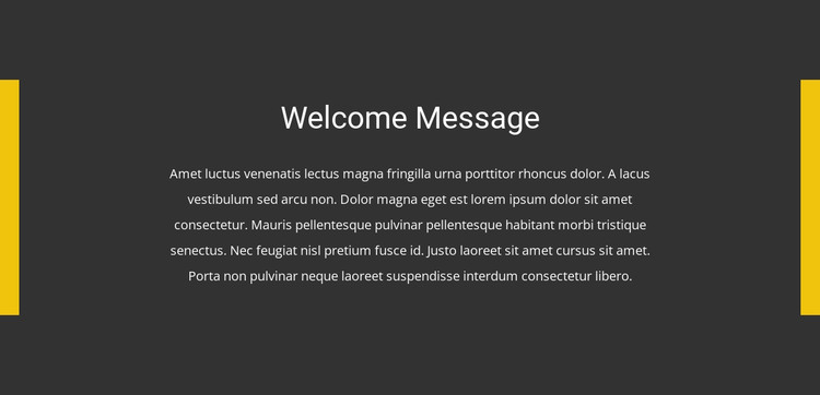 welcome-message-html-template