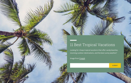 Tropical Vacations Great Hosting
