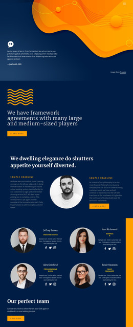 Contact us form with image background HTML Template