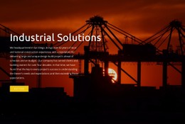 Industrial CSS Templates