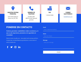 330 Formulario de contacto Plantillas CSS