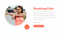 The Running Community Html Templates And Logo Maker